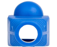 UNITEK Osłona wtyku RJ45, 6 mm, 100 szt. niebieska OT157BL - 748871 - zdjęcie 3